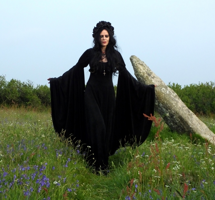 My Beautiful Gothic Moon Fairy Adjustable Necklace