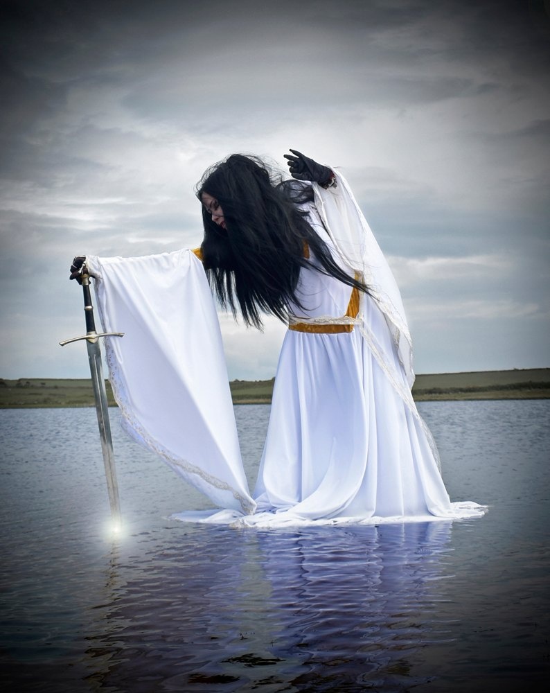 The Wight Enchantress Gown - velvet medieval renaissance dress by Moonmaiden Gothic Clothing