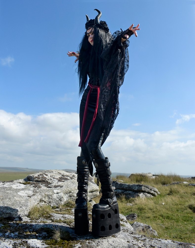 Thorn Hexgirl Minidress - Hex Girls Cosplay Costume by Moonmaiden Gothic Clothing