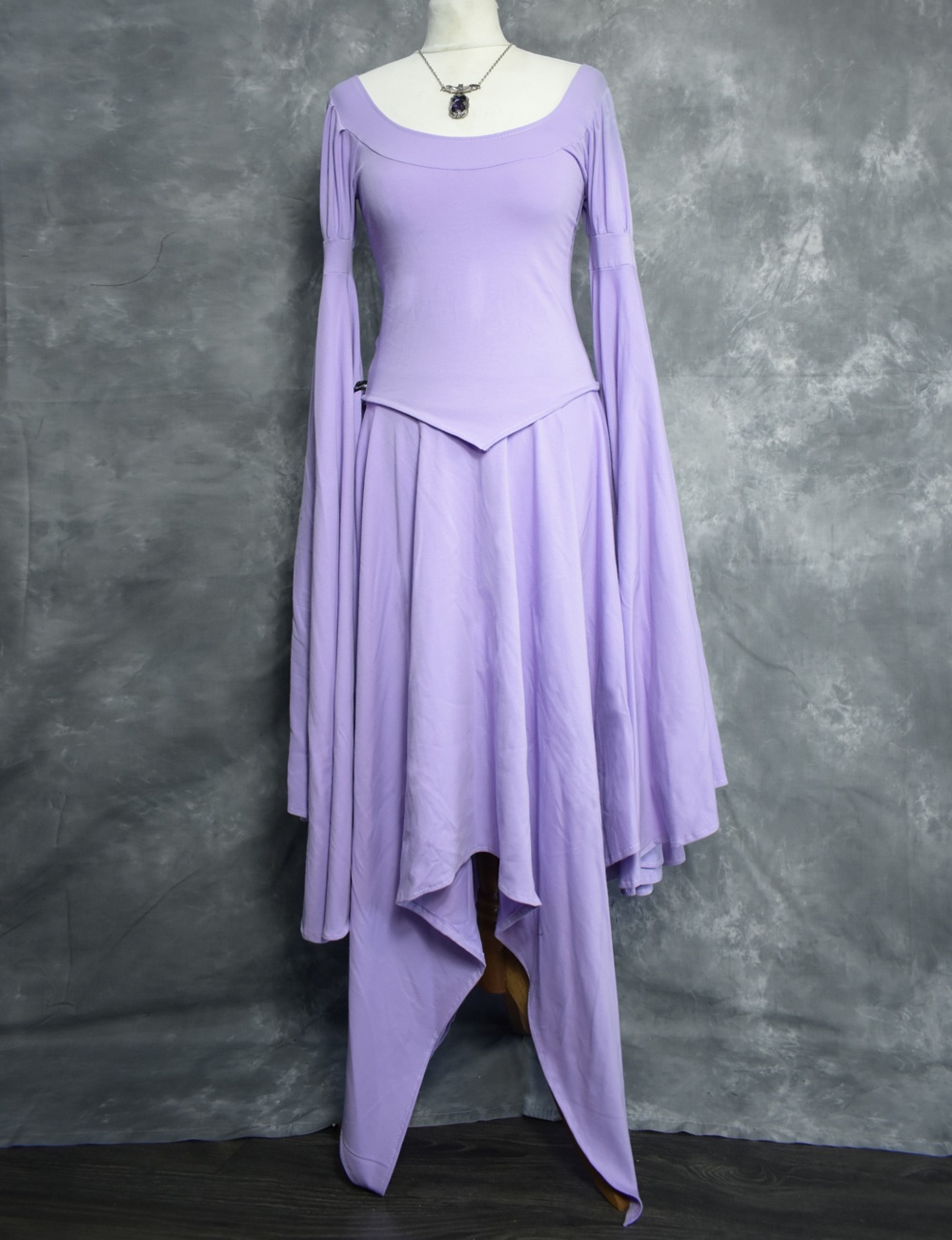 Elvenwitch Skirt in Lily Lilac Cotton