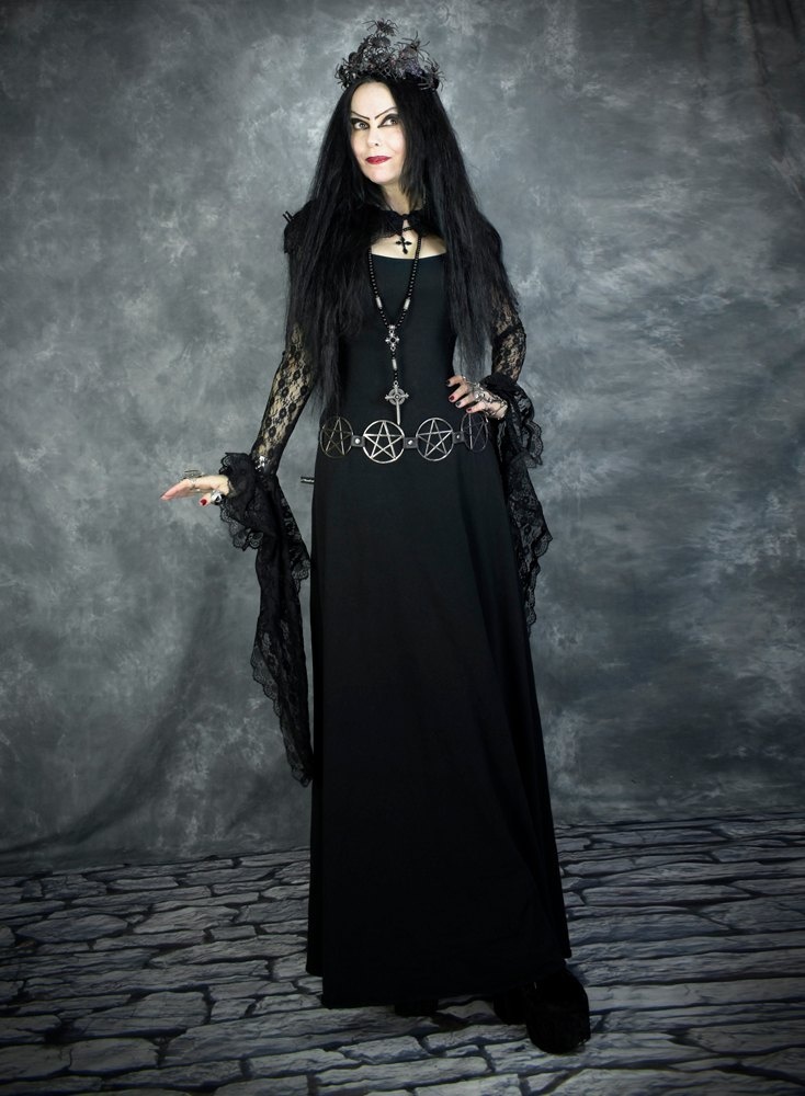 The Elbereth Bolero - lace witchy goth shrug by Moonmaiden Gothic Cloothing