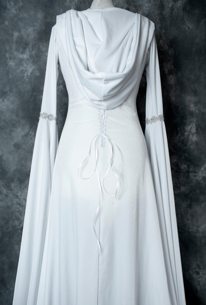 Confessor Gown - Legend of the Seeker Mother Confessor Kahlan Amnell Dress Cosplay Costume by Moonmaiden Gothic Clothing