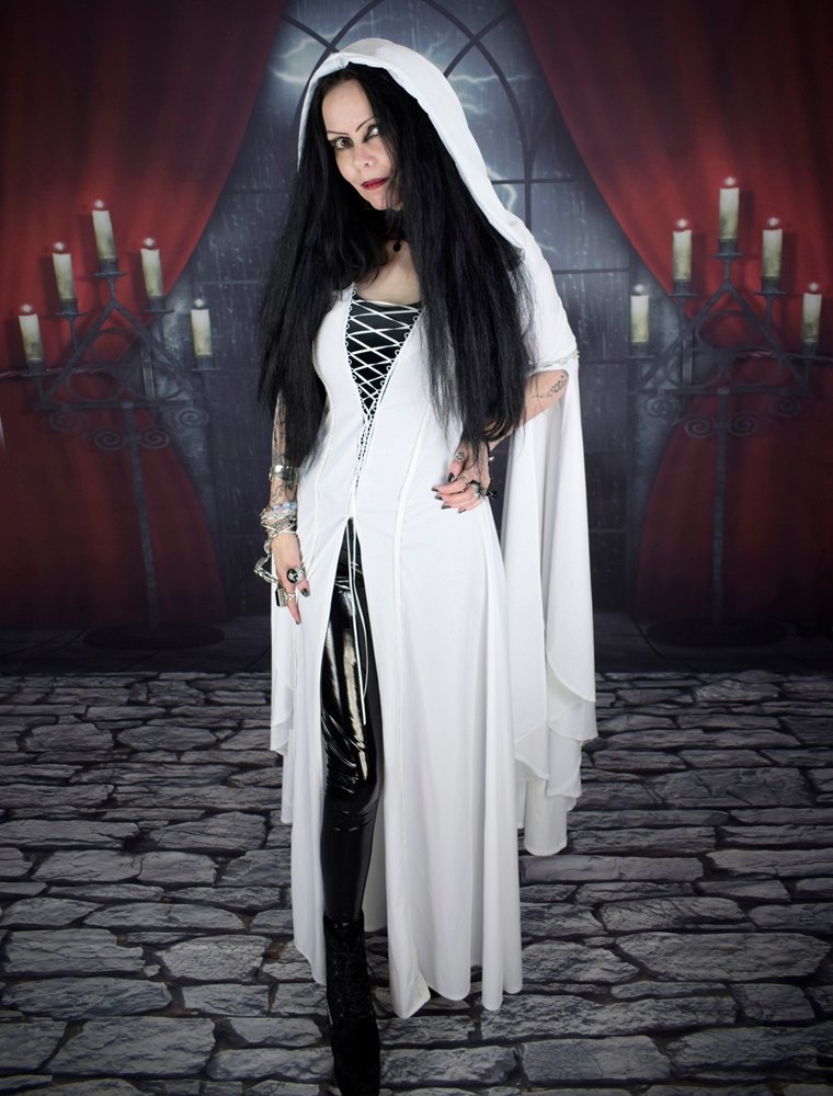 Confessor Gown - Legend of the Seeker Mother Confessor Kahlan Amnell Dress Cosplay Costume by Moonmaiden Gothic Clothing