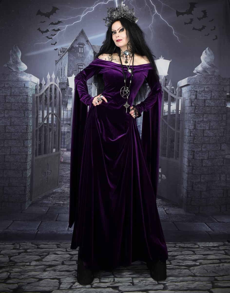 Guinevere Pendragon Gown - BBC Merlin Cosplay Costume by Moonmaiden Gothic Clothing