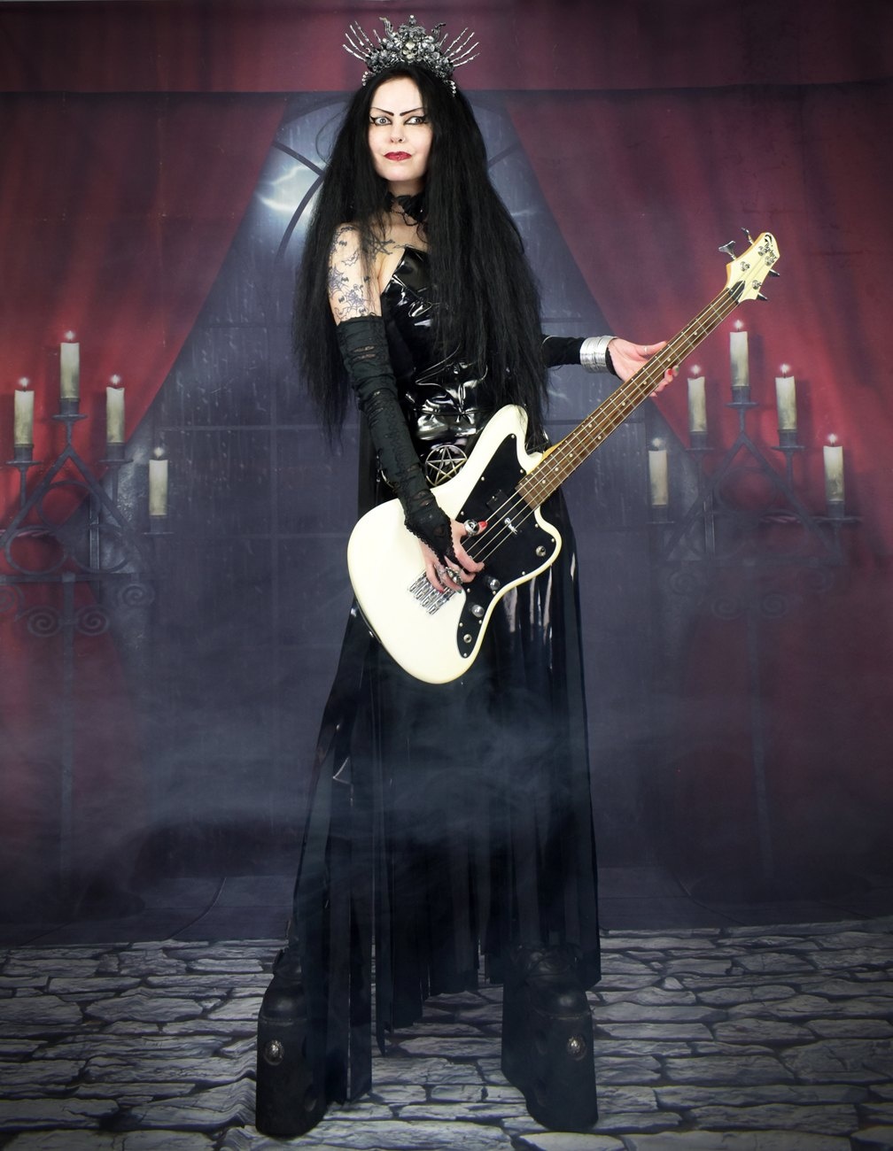 This Korrosion Ensemble - Patricia Morrison This Corrosion Cosplay Costume by Moonmaiden Gothic Clothing