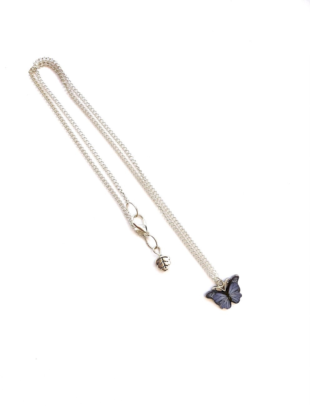 My Beautiful Gothic Handmade Butterfly Necklace