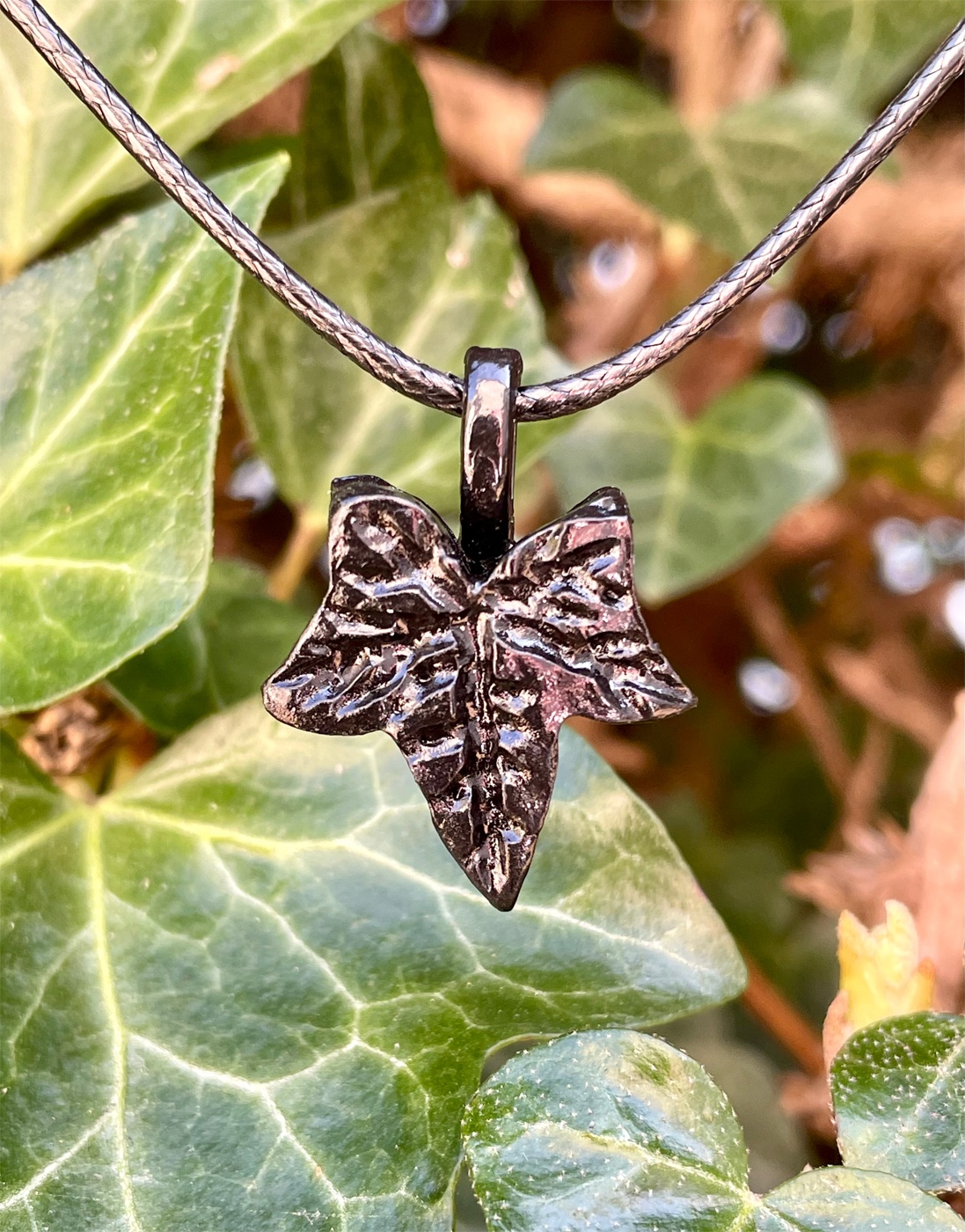 Ivy Leaf Pendant by My Beautiful Gothic