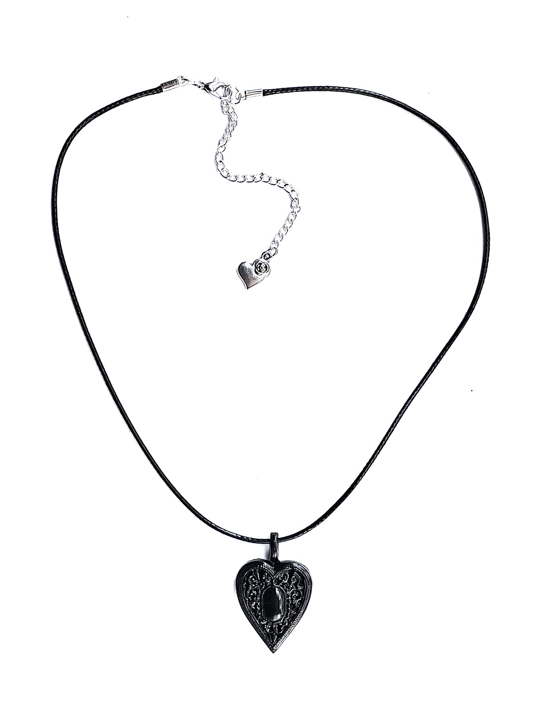 Gothic Heart Necklace by My Beautiful Gothic