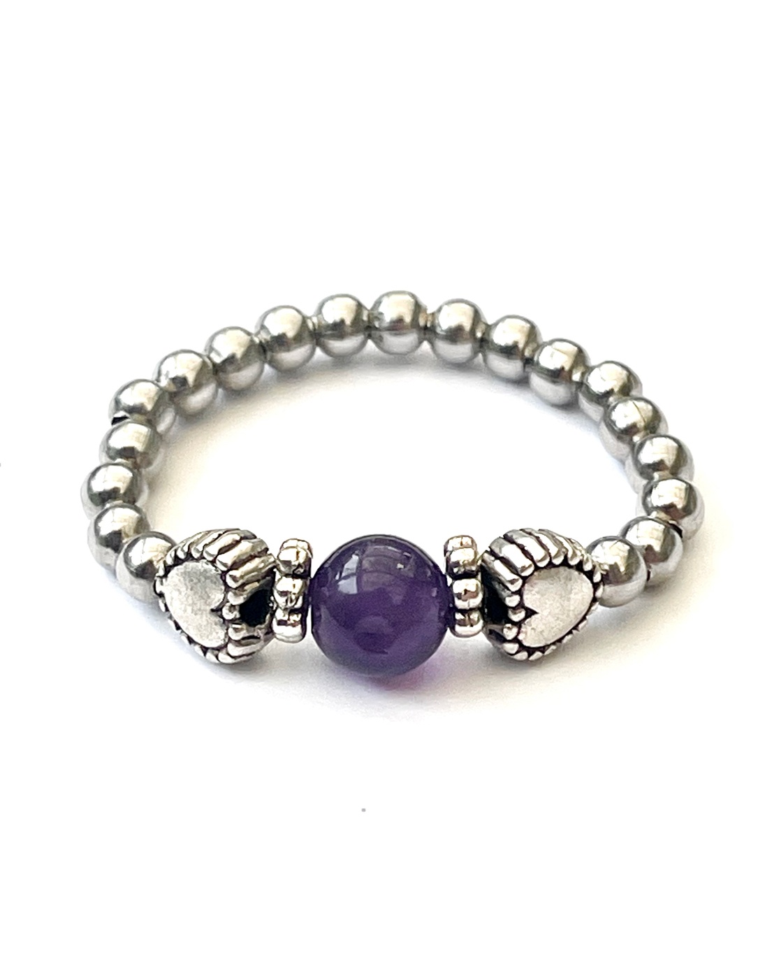 Amethyst Ring by My Beautiful Gothic