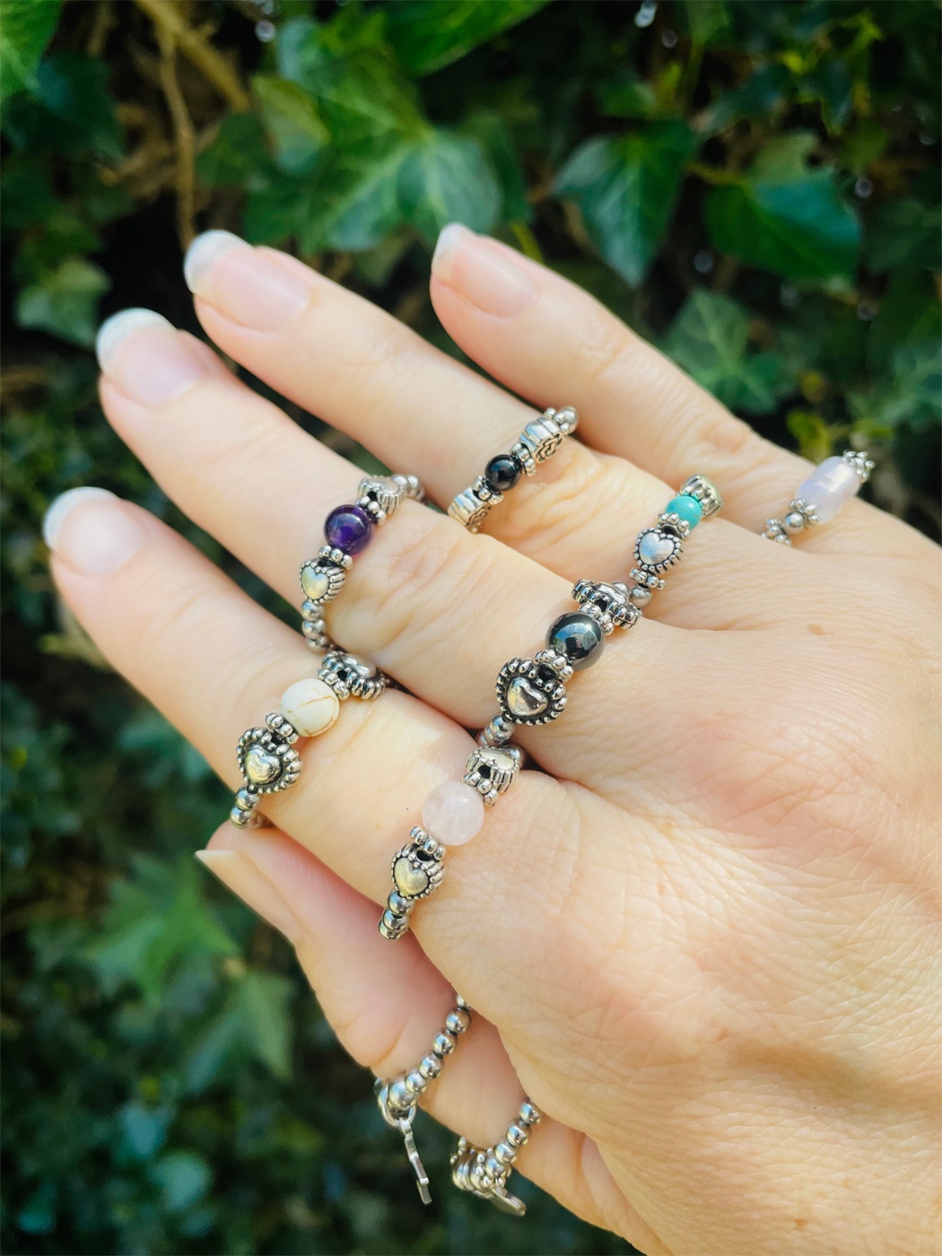 Amethyst Ring by My Beautiful Gothic