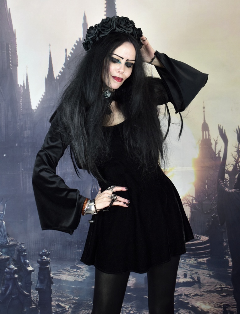 Little Black Widow Dress