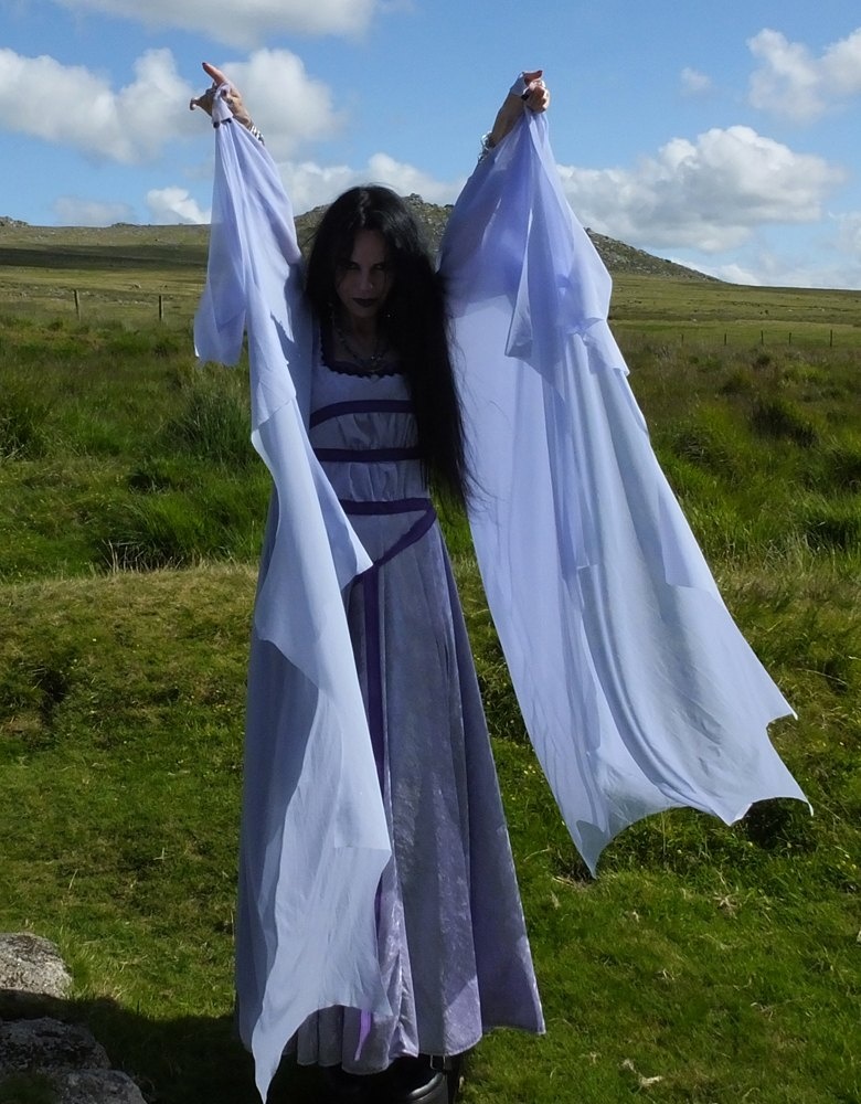 Lily Munster Gown - munsters yvonne de carlo cosplay costume dress by Moonmaiden Gothic Clothing