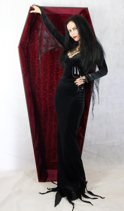 Moonshadow Morticia Dress