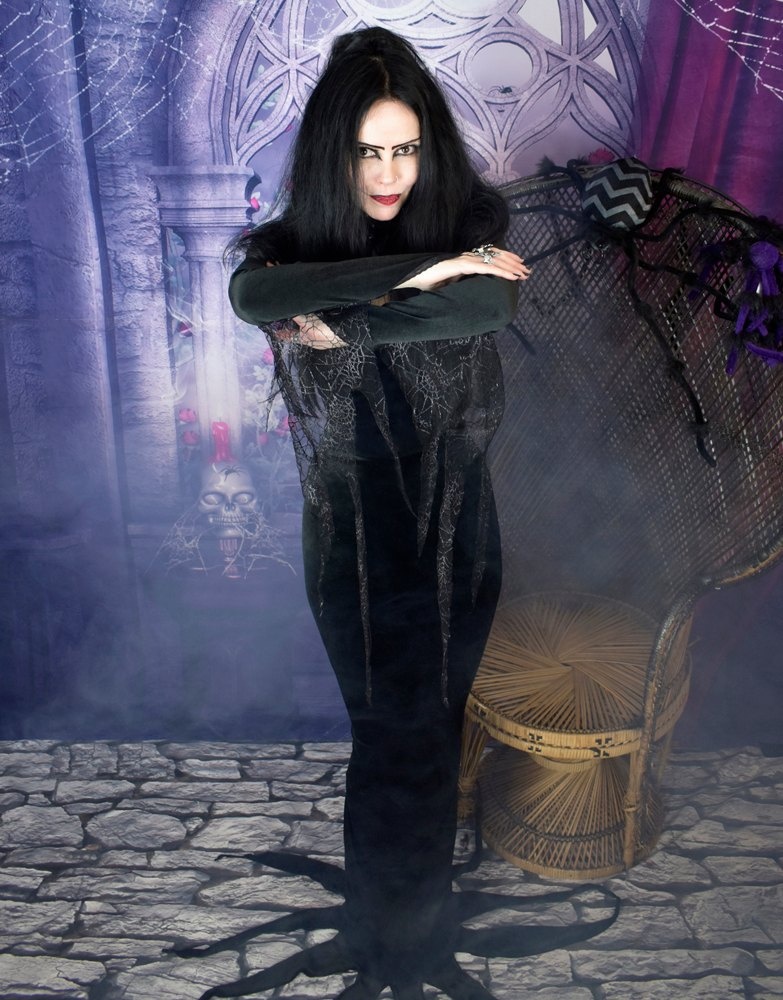 Moonshadow Morticia Dress