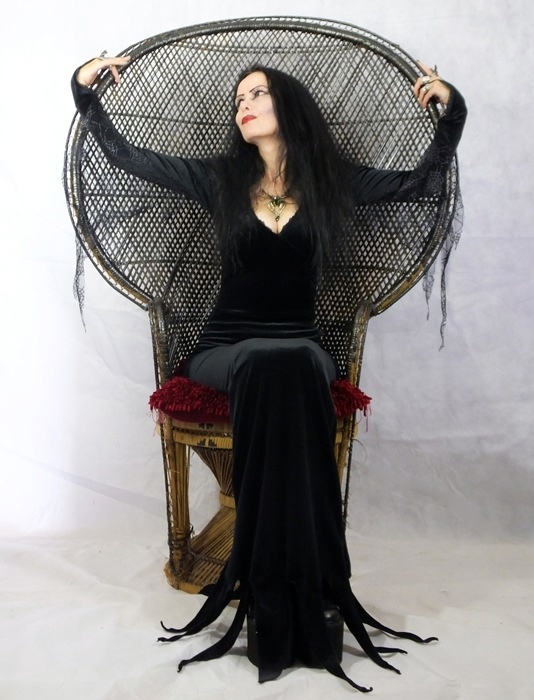 Moonshadow Morticia Dress