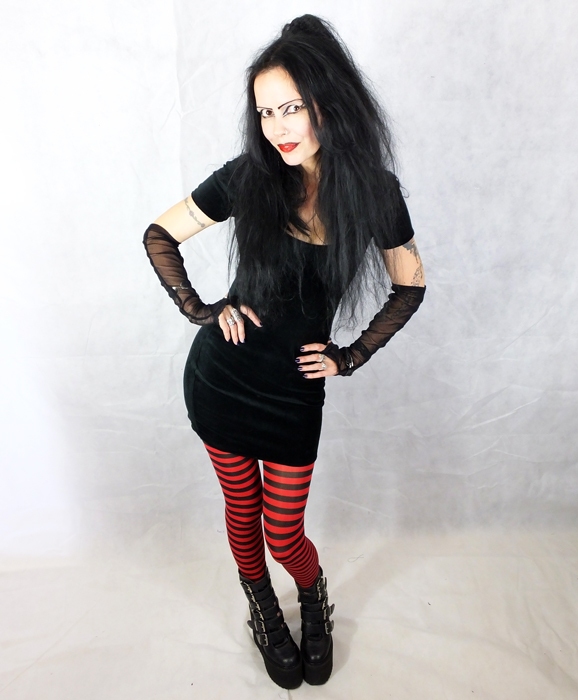 Little Voodoo Doll Mini Dress