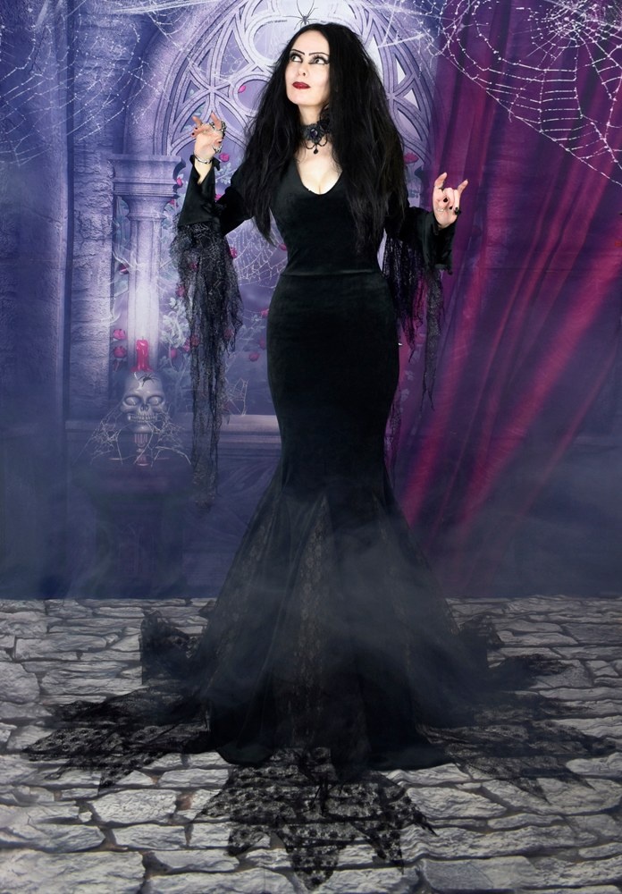 Morticia Addams Gown