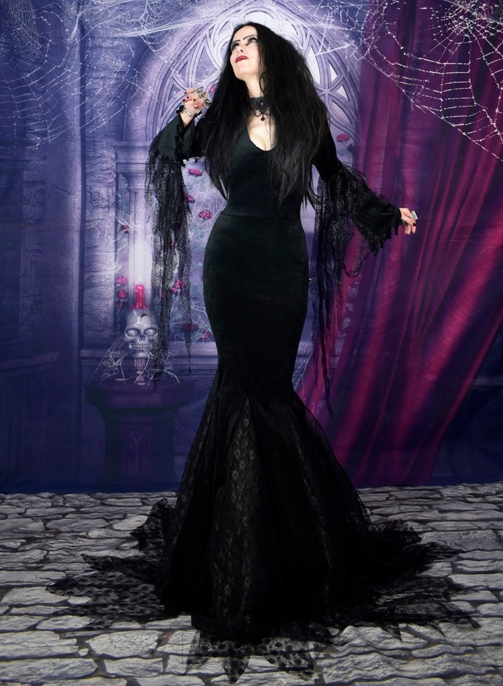 Morticia Addams Gown