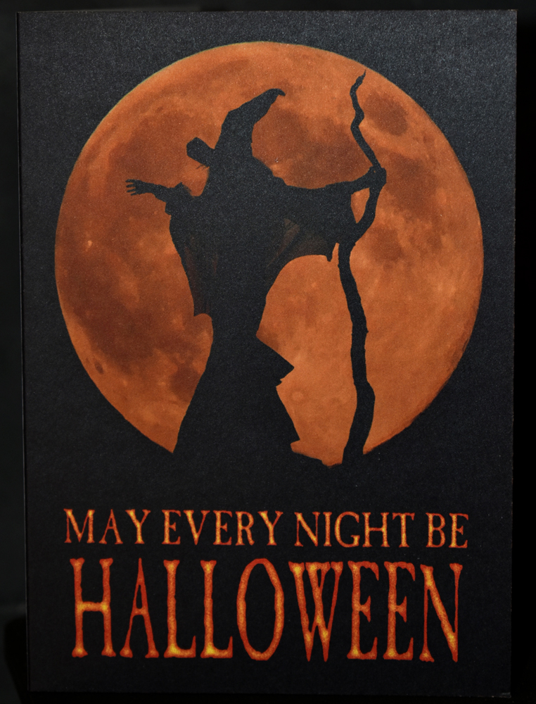 Moonmaiden - May Every Night be Halloween Card