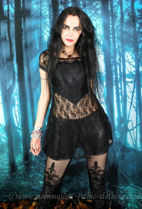 Lace Mini Over Dress