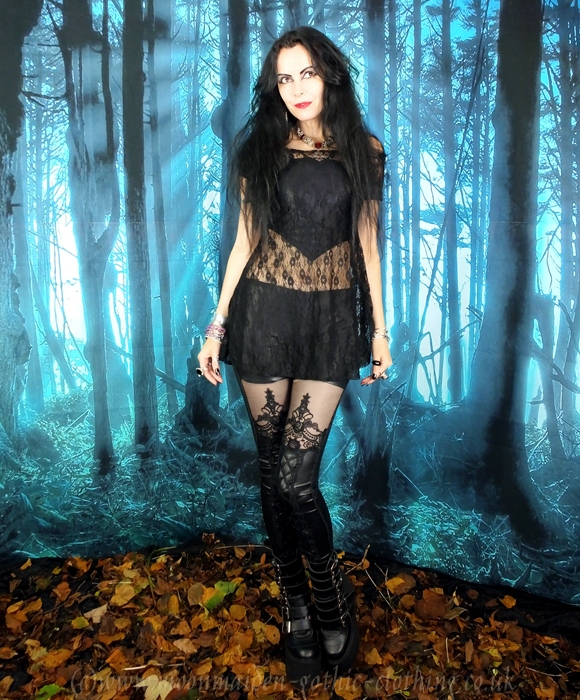 Lace Mini Over Dress