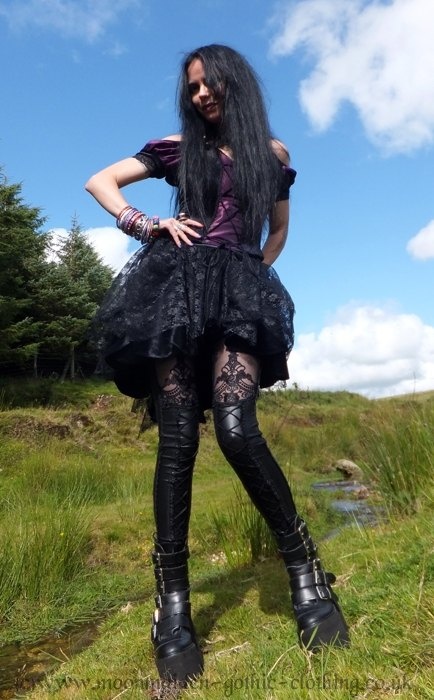 Nameless Steam Mini Skirt