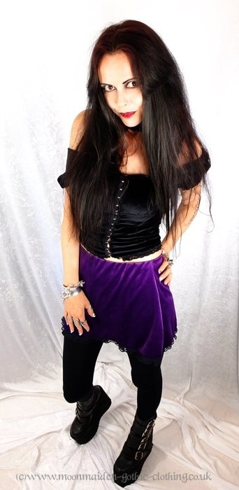 Steam and Lace Mini Skirt