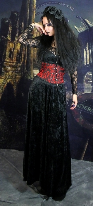 Velvet Juliette Dress