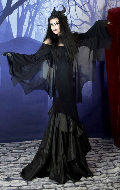 Vale of Tears Batwing Gown