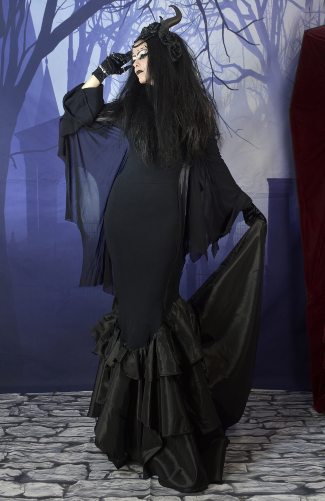 Vale of Tears Batwing Gown