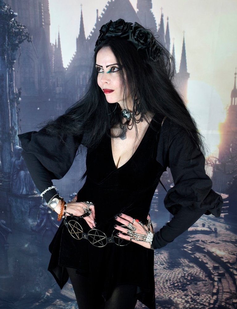 Proud and Prejudiced Bolero - puffed sleeve cotton steampunk shrug by Moonmaiden Gothic Clothing