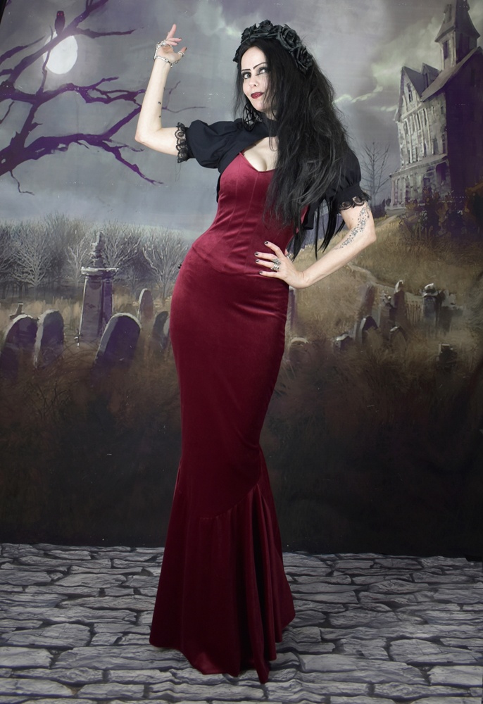 Bavmorda Bolero - cotton goth steampunk shrug by Moonmaiden Gothic Clothing