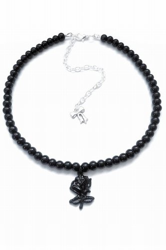 The Black Rose  Choker or necklace