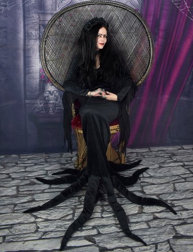 Carolyn Jones Morticia Dress