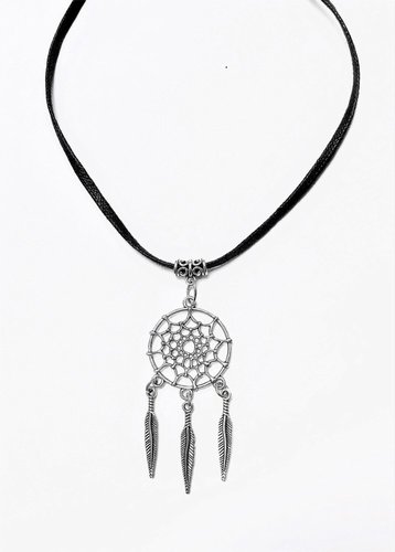 My Beautiful Gothic Dreamcatcher Necklace