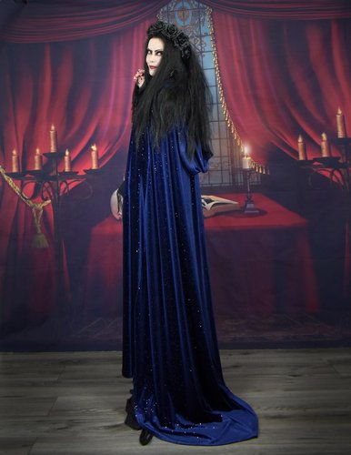 Anjelica Morticia Midnight Cloak - Limited Edition
