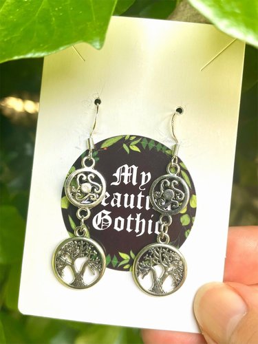Tree of Life & Filigree Earrings
