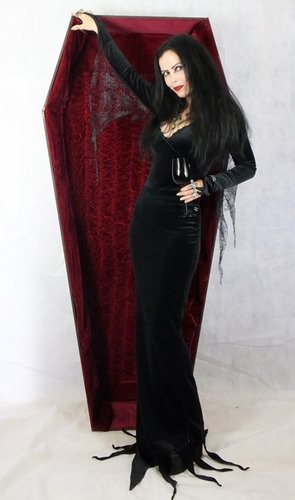 Moonshadow Morticia Dress