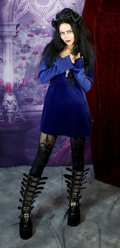 I Shall Wear Midnight Minidress